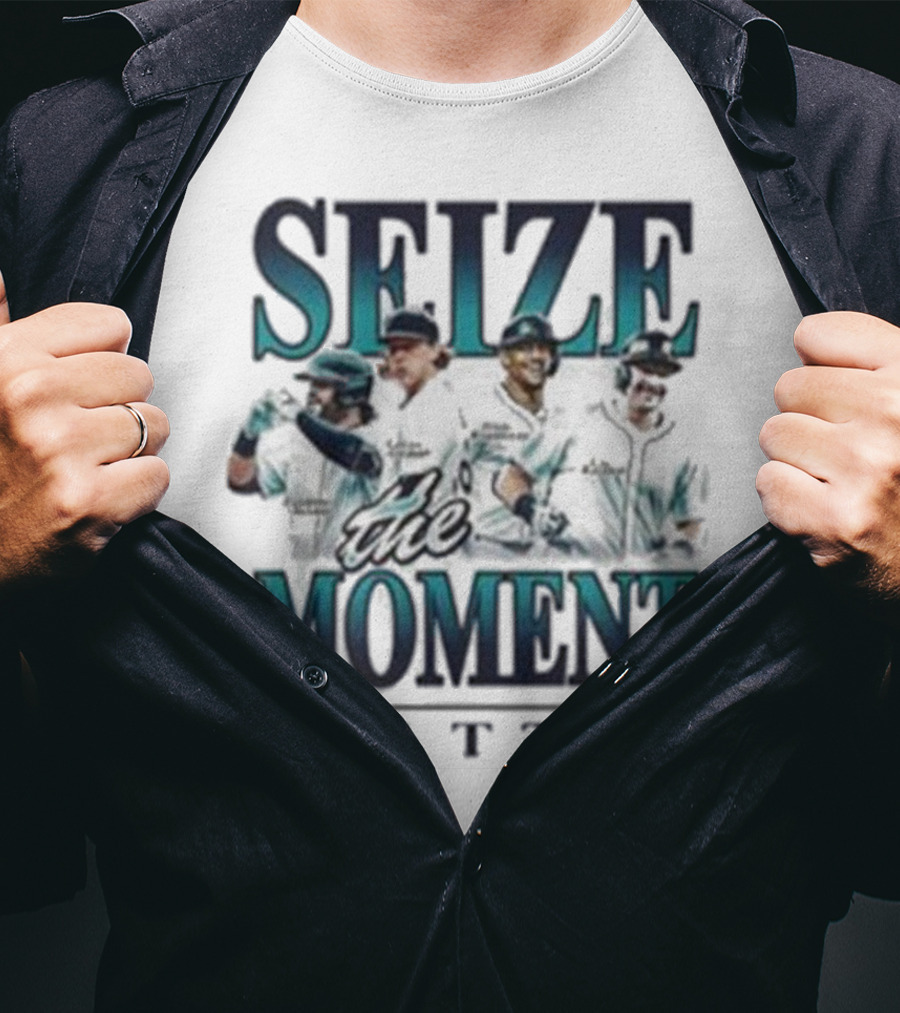 Seize The Moment Seattle Mariners Players T-Shirt
