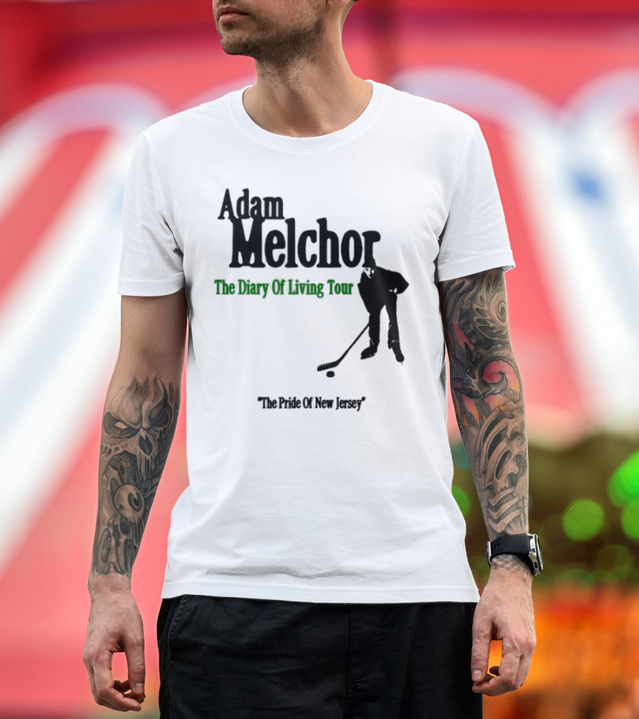 The Diary Of Living Tour New Jersey Pride Inspired By Bruce Springsteen’s Hometown And Music Journey T-Shirt