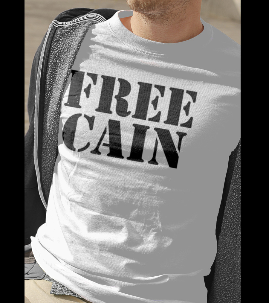 Gerald Meerschaert Free Cain UFC Fighter Advocacy T-Shirt