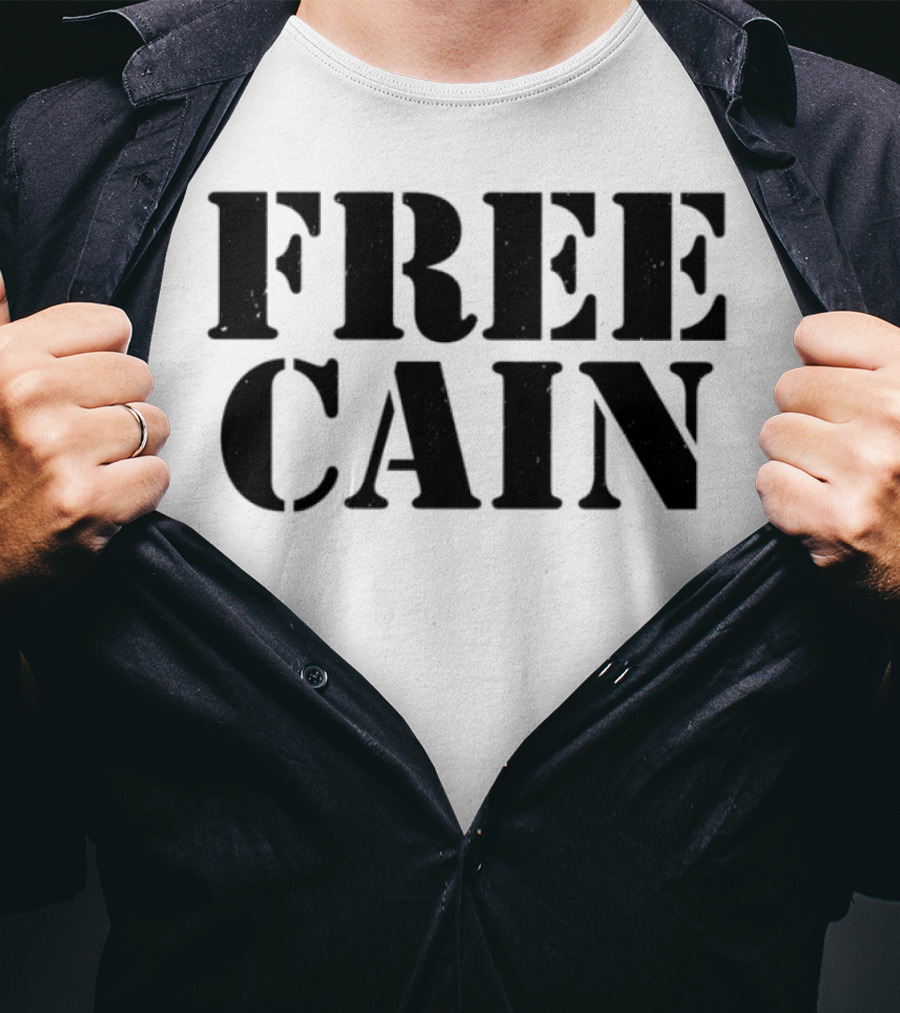 Gerald Meerschaert Free Cain UFC Fighter Advocacy T-Shirt