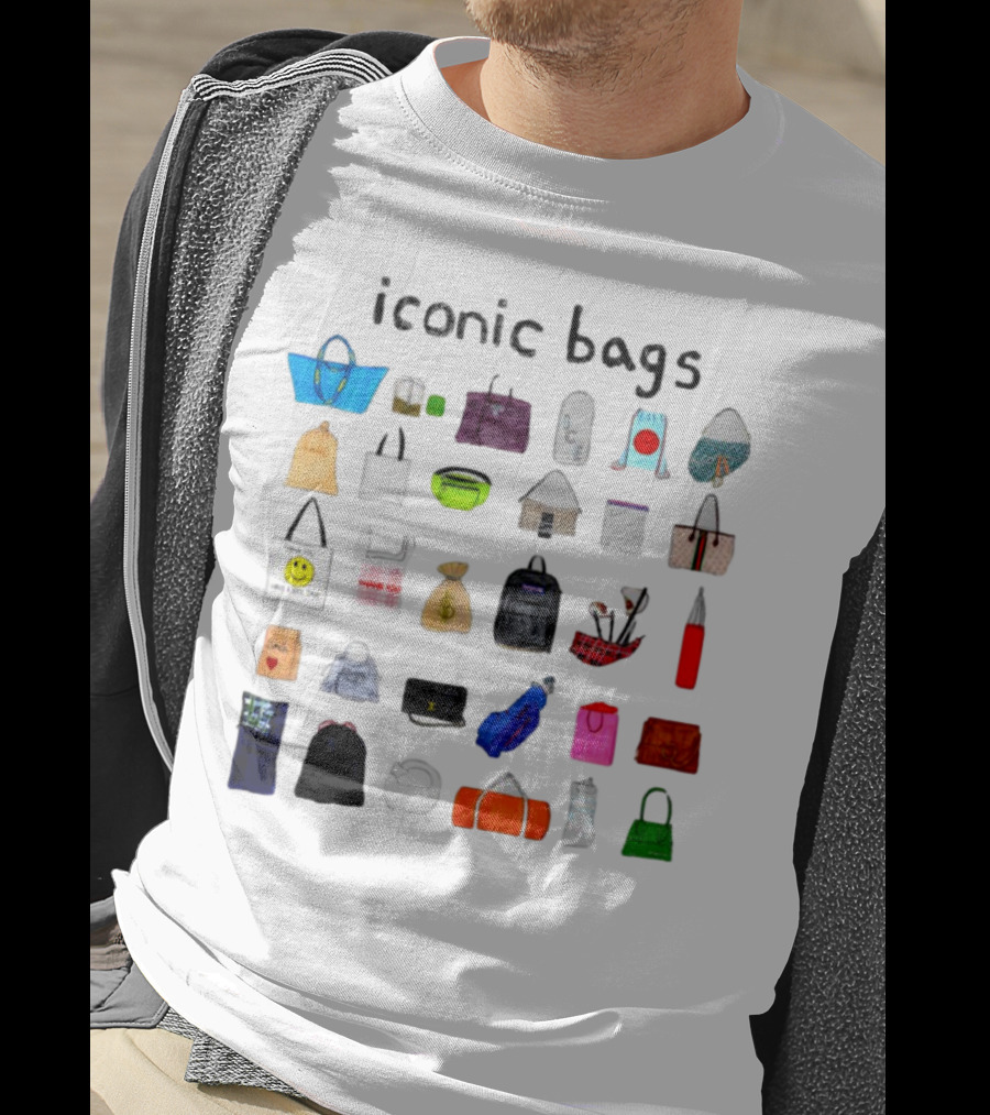 Iconic Bags Featuring Famous And Recognizable Designs And Symbols T-Shirt
