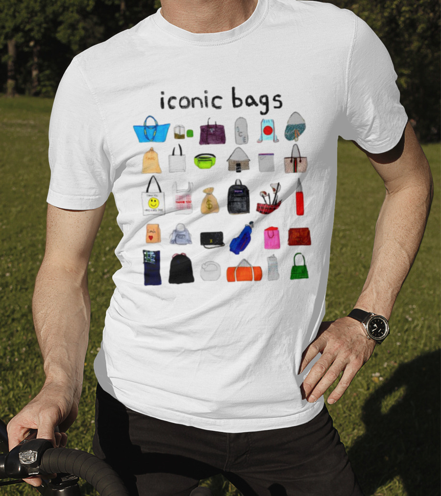 Iconic Bags Featuring Famous And Recognizable Designs And Symbols T-Shirt