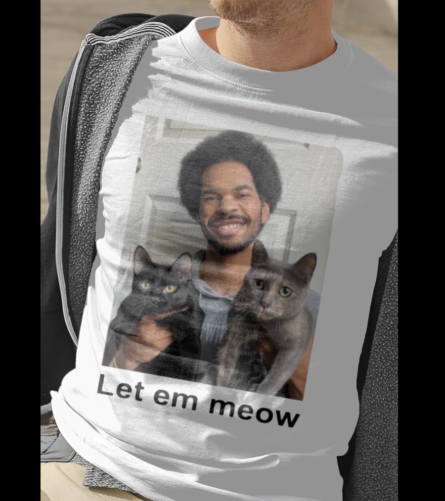 Limited Let Em Meow Jarrett Allen Cats T-Shirt