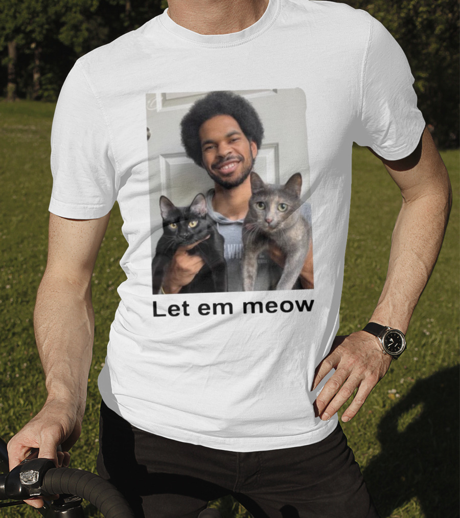 Limited Let Em Meow Jarrett Allen Cats T-Shirt