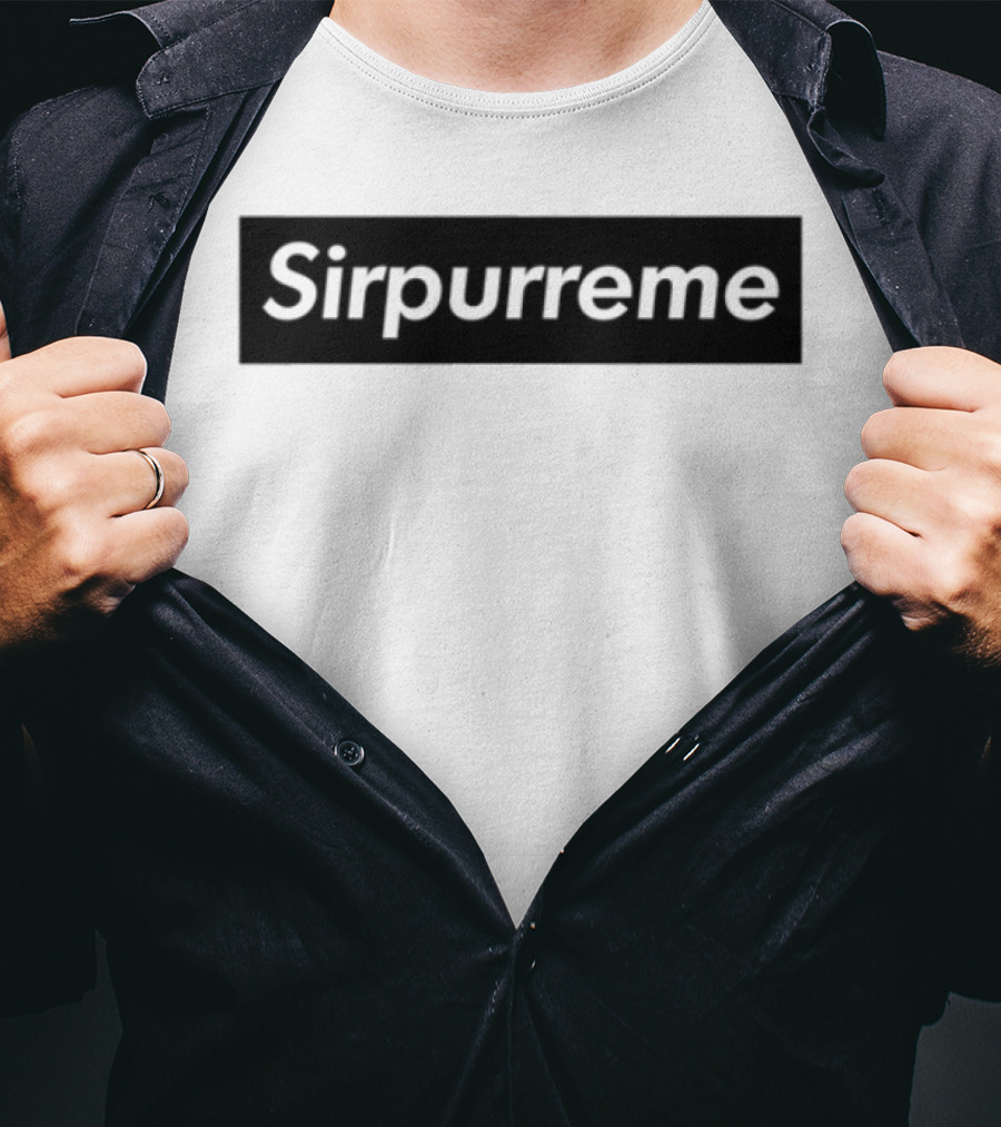 Sir Purr Sirpurreme Icon Sports Crossover T-Shirt