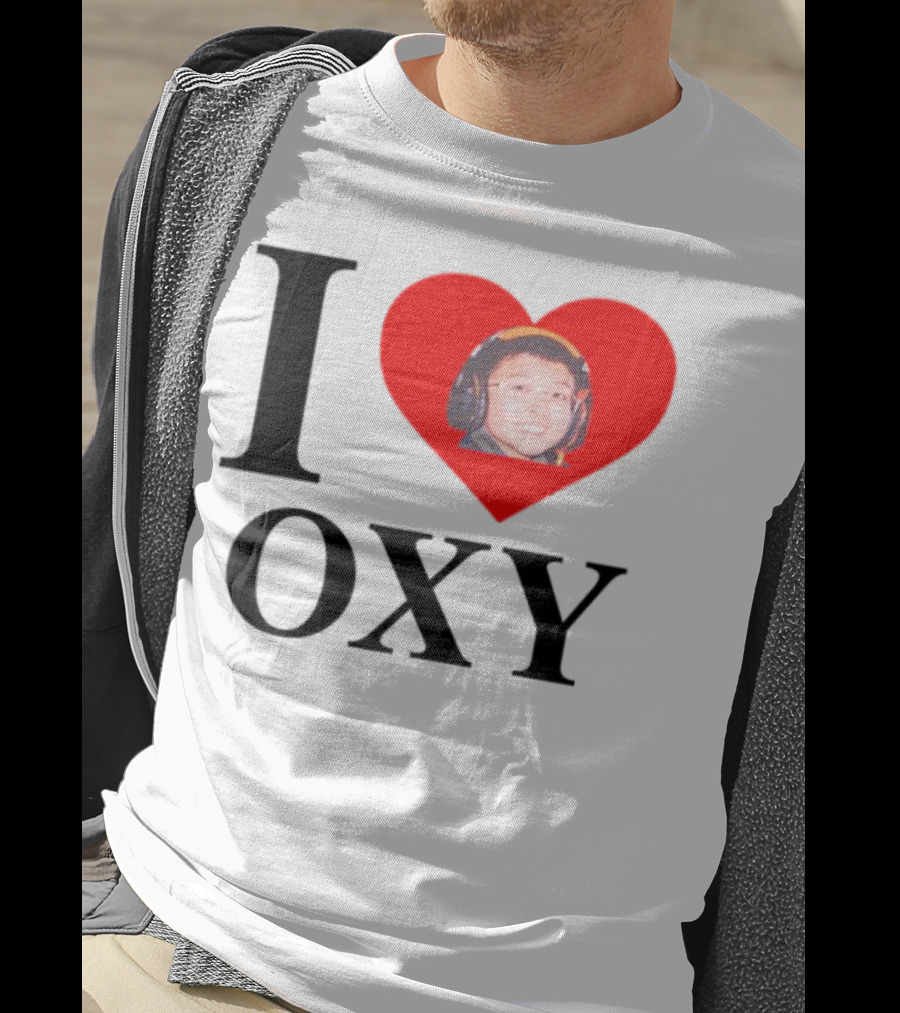 V1c I Heart Oxy Kid Headphones T-Shirt