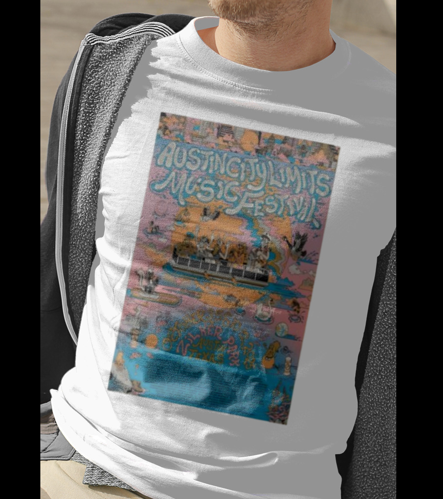 Austin City Limits Music Festival 2015 Wilker Park Austin Texas October 2-4 9-11 T-Shirt