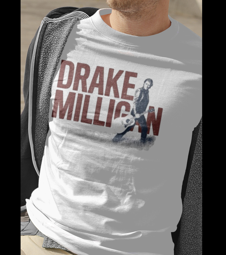 Drake Milligan Silver Guitar Photo Edition T-Shirt