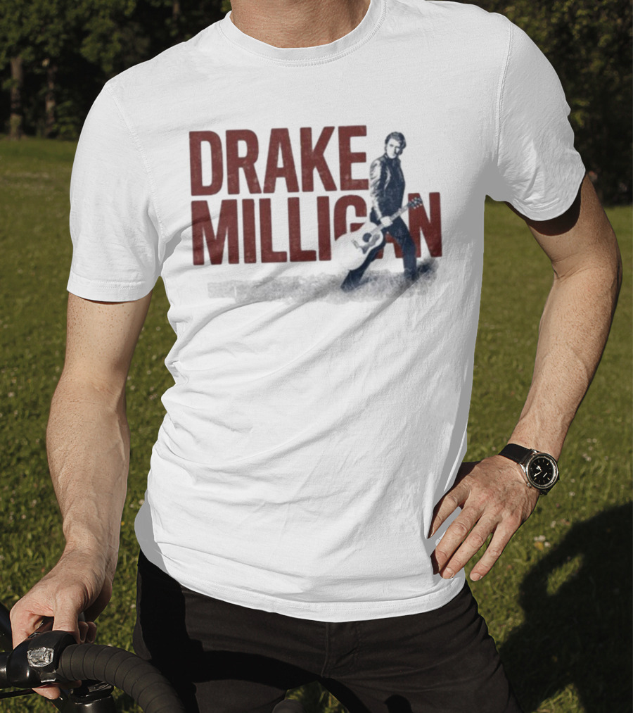 Drake Milligan Silver Guitar Photo Edition T-Shirt