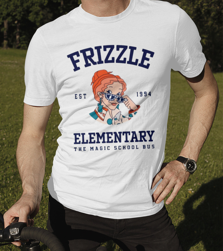 Frizzle Elementary The Magic School Bus Est 1994 Retro Style T-Shirt