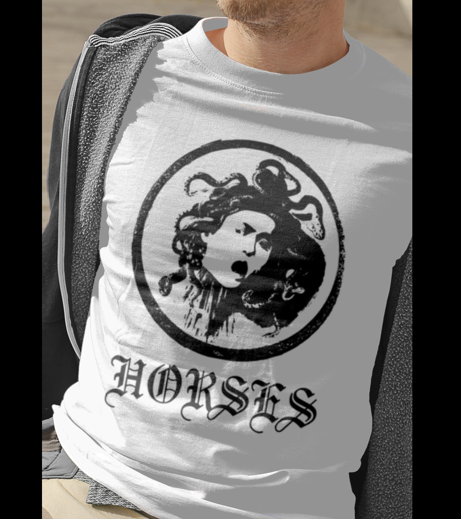 Horses Medusa Iconic Mythical Symbolism T-Shirt