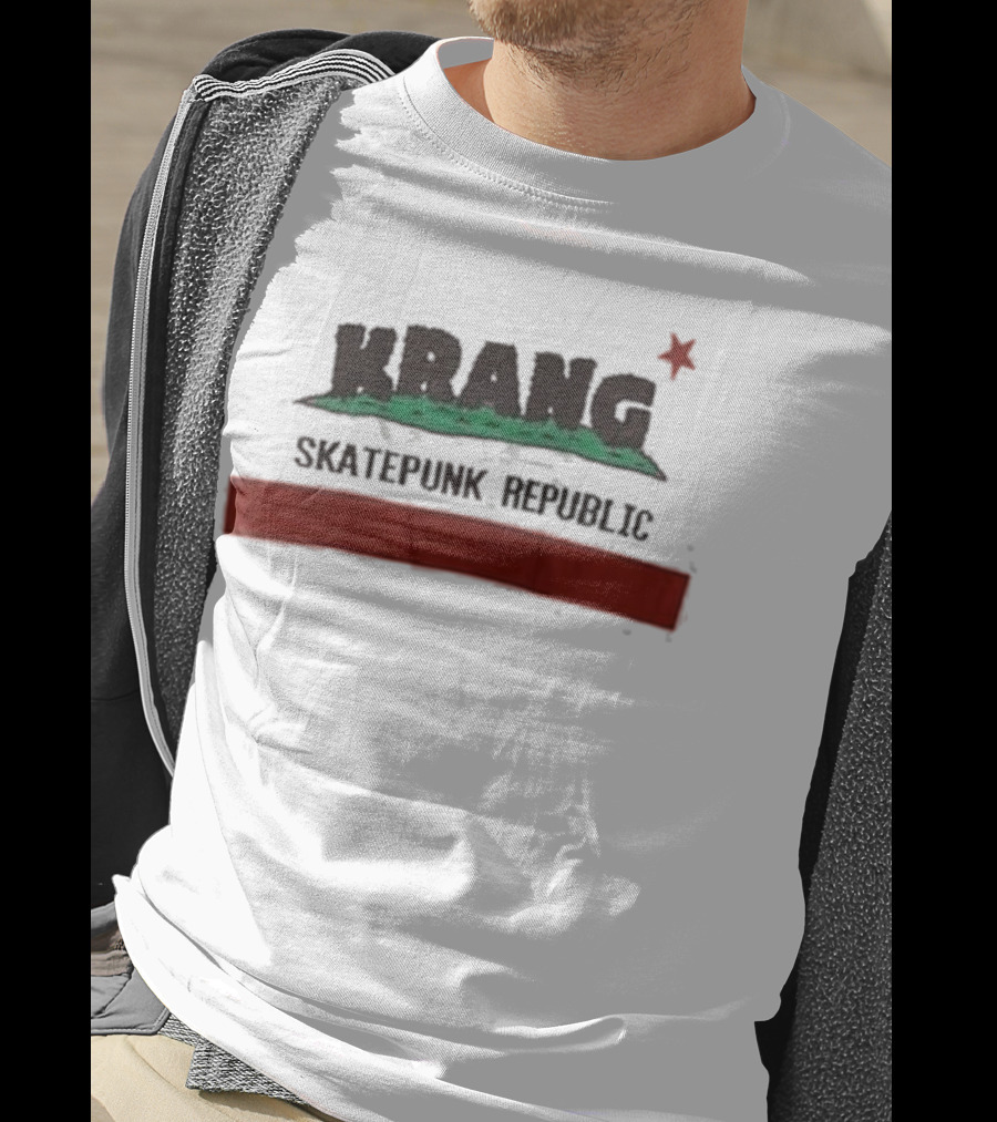 Krang Skatepunk Republic California Star T-Shirt