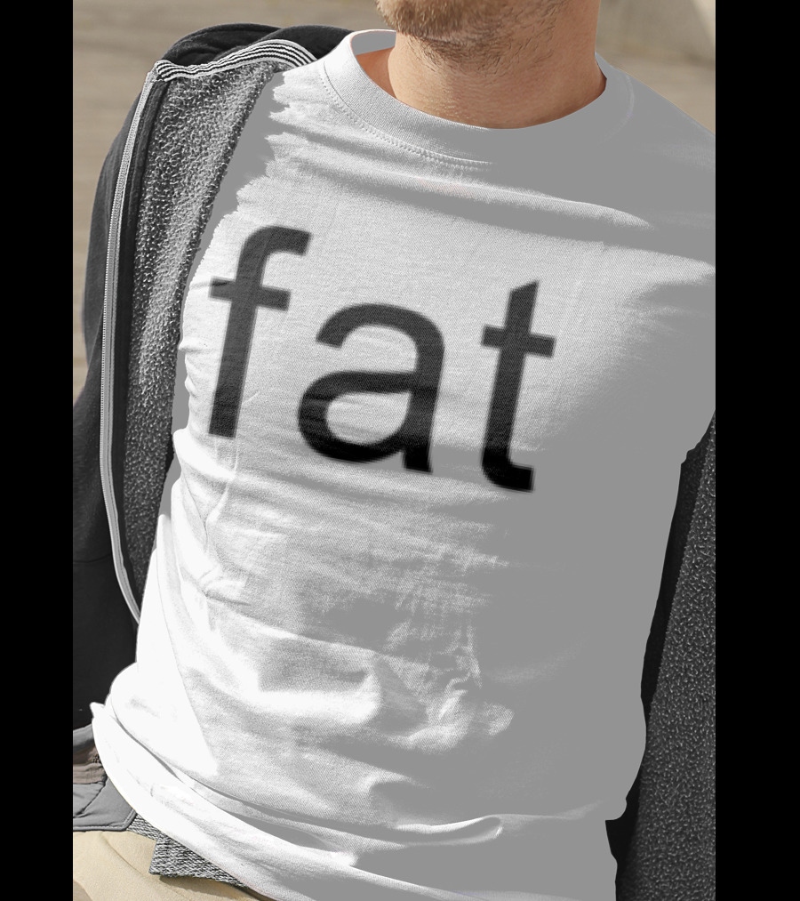 Lawrence Chaney Fat Summer Retro Bold Lettering T-Shirt