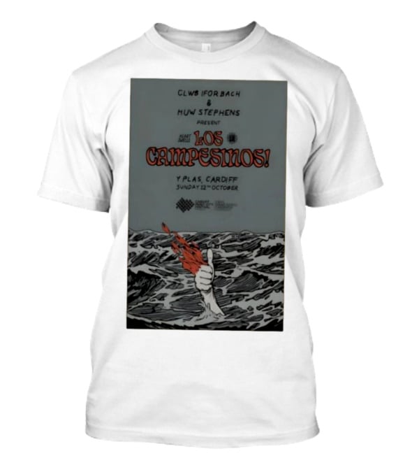 CLWB Ifor Bach Huw Stephens Present Los Campesinos Y Plas Cardiff Sunday 12th October T-Shirt