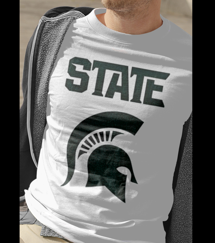 STATE Spartans Michigan Big Ten Basketball T-Shirt