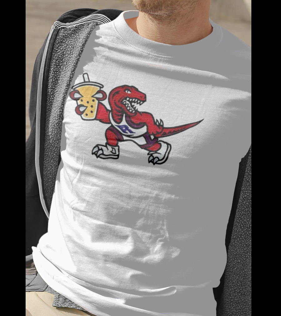Toronto Raptors Raptor Bubble Tea NBA Basketball T-Shirt