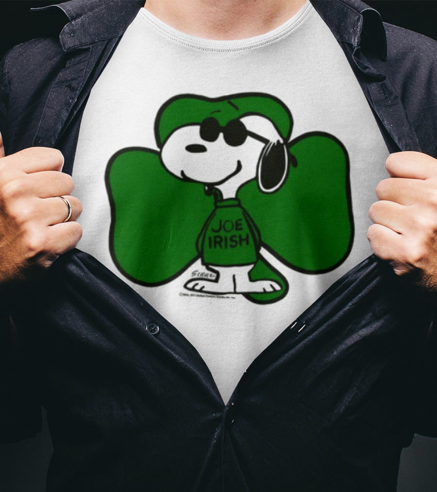 1980s Snoopy Joe Irish Shamrock T-Shirt