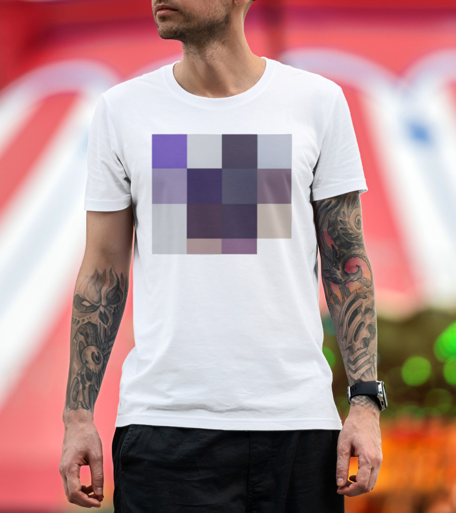 Acai28 Color Grid Abstract Acai T-Shirt