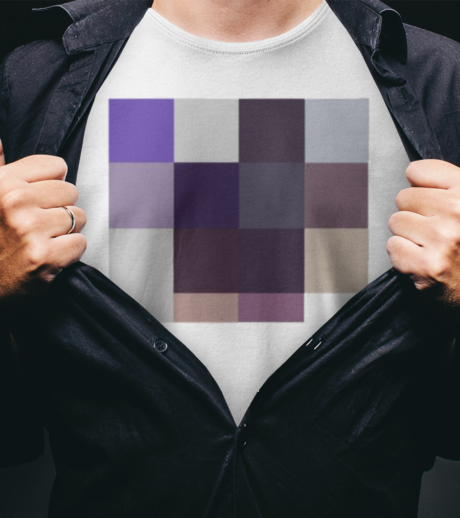 Acai28 Color Grid Abstract Acai T-Shirt