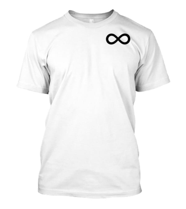 Ayofvr Infinity Symbol Chambray Style T-Shirt