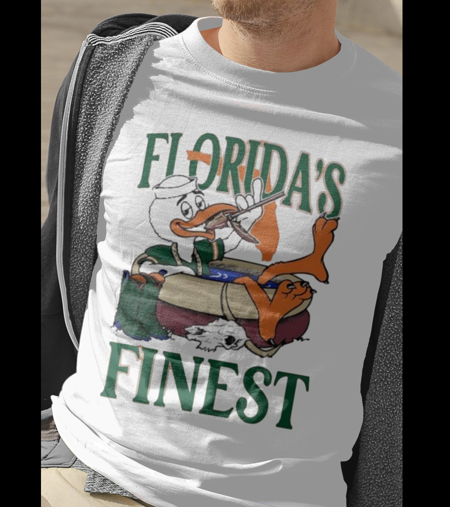 Florida’s Finest Miami Hurricanes Iconic Rivalry Victory Over Florida State Seminoles T-Shirt