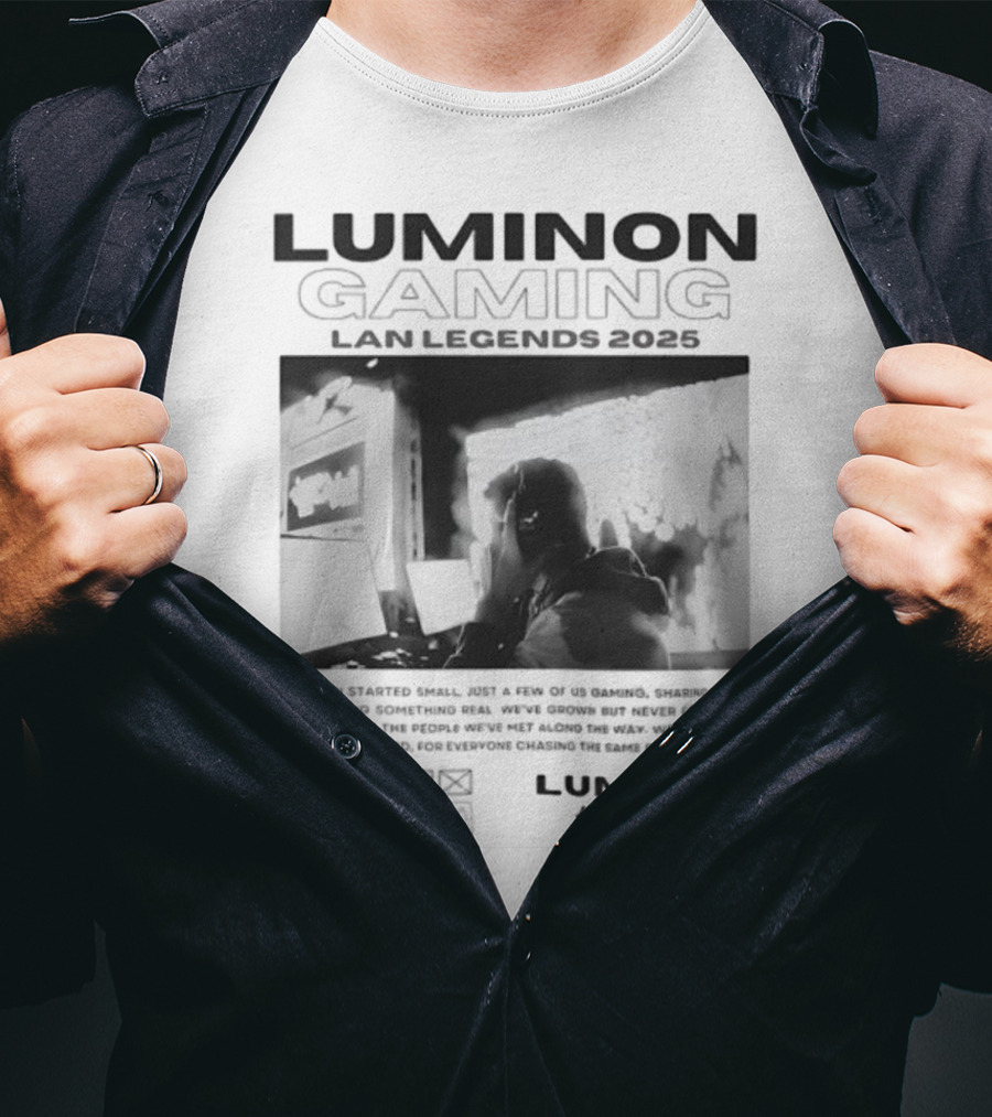 Luminon Gaming LAN Legends 2025 Competitive Champions T-Shirt
