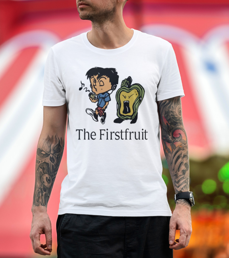 Mark The Firstfruit The Firstfruit Kid And Angry Fruit T-Shirt