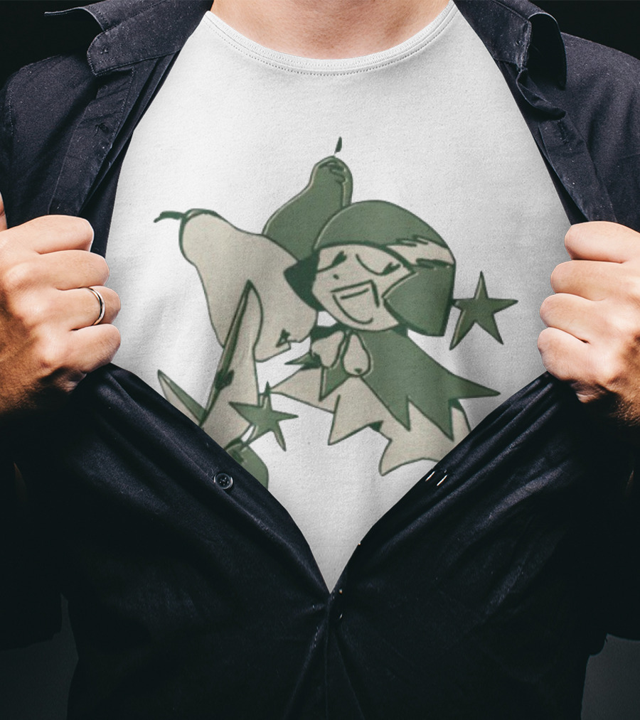 Royalpear Starry Character And Pear Duo T-Shirt