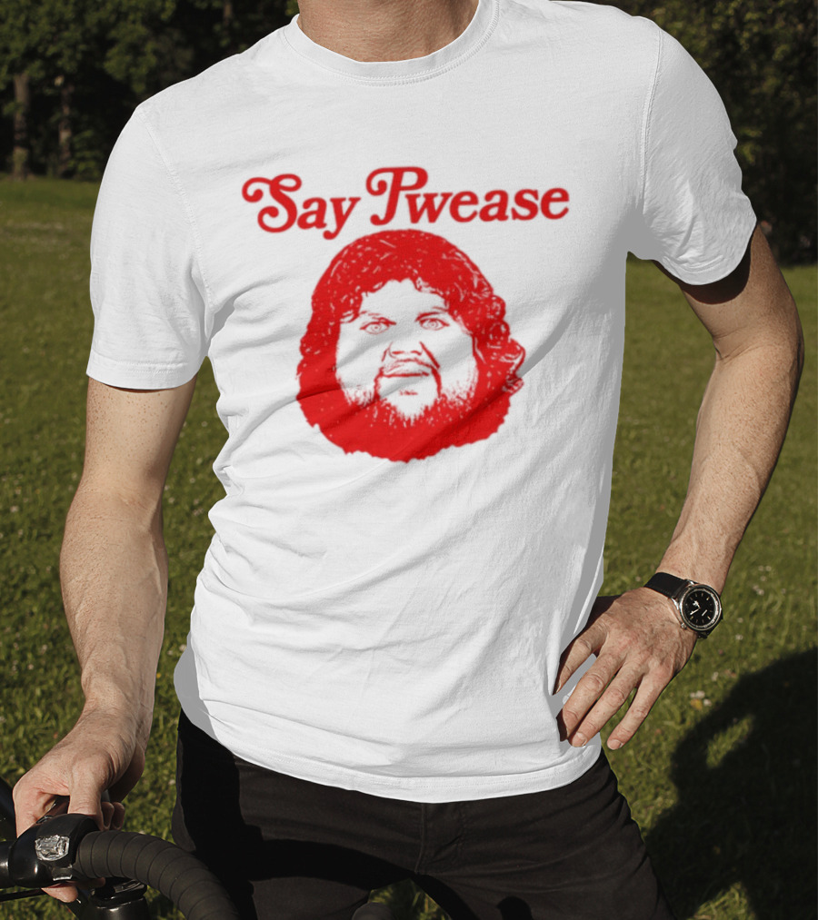 Say Pwease Red Beard Character T-Shirt