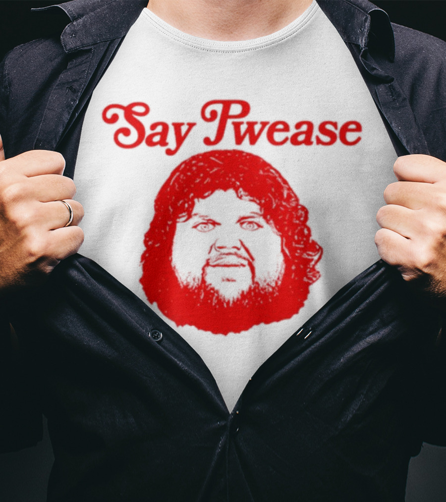 Say Pwease Red Beard Character T-Shirt