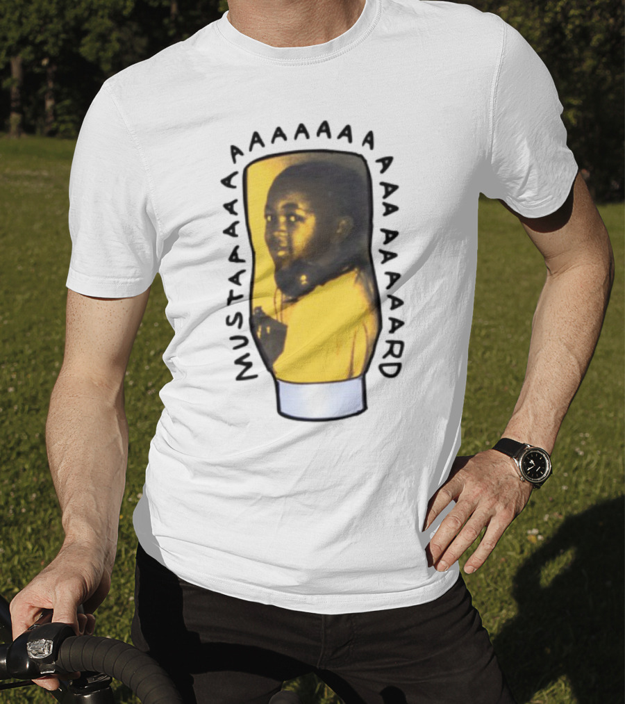 10 Summers Mustaaaaaaaaaaard DJ Mustard Youthful Portrait T-Shirt