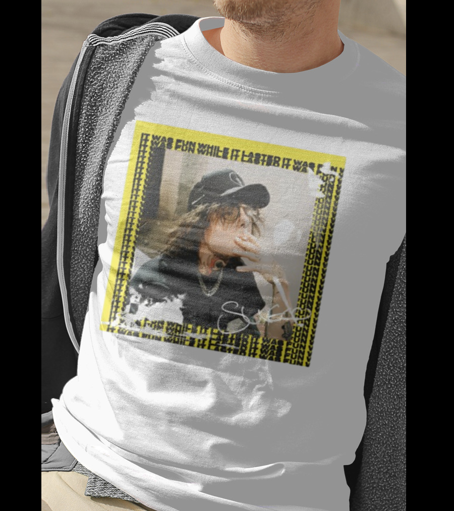 It Was Fun While It Lasted Anniversary Album Sueco T-Shirt