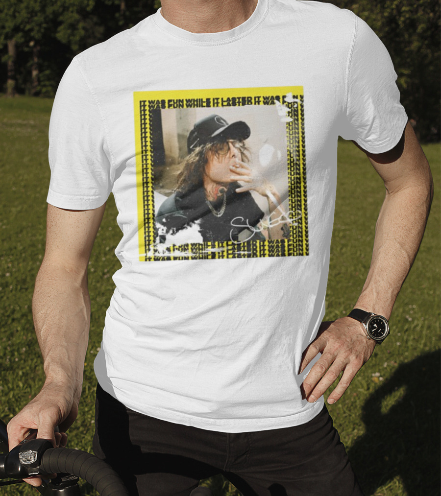 It Was Fun While It Lasted Anniversary Album Sueco T-Shirt