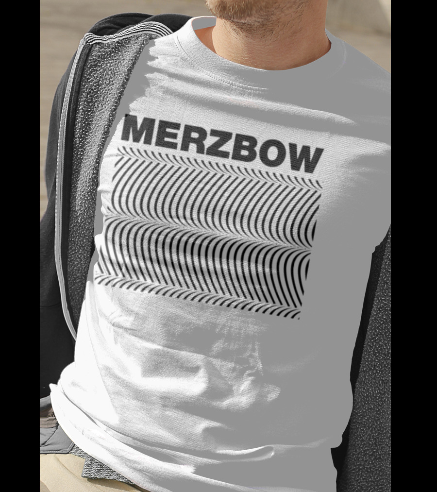 Merzbow Pulse Demon Distorted Wave Pattern T-Shirt