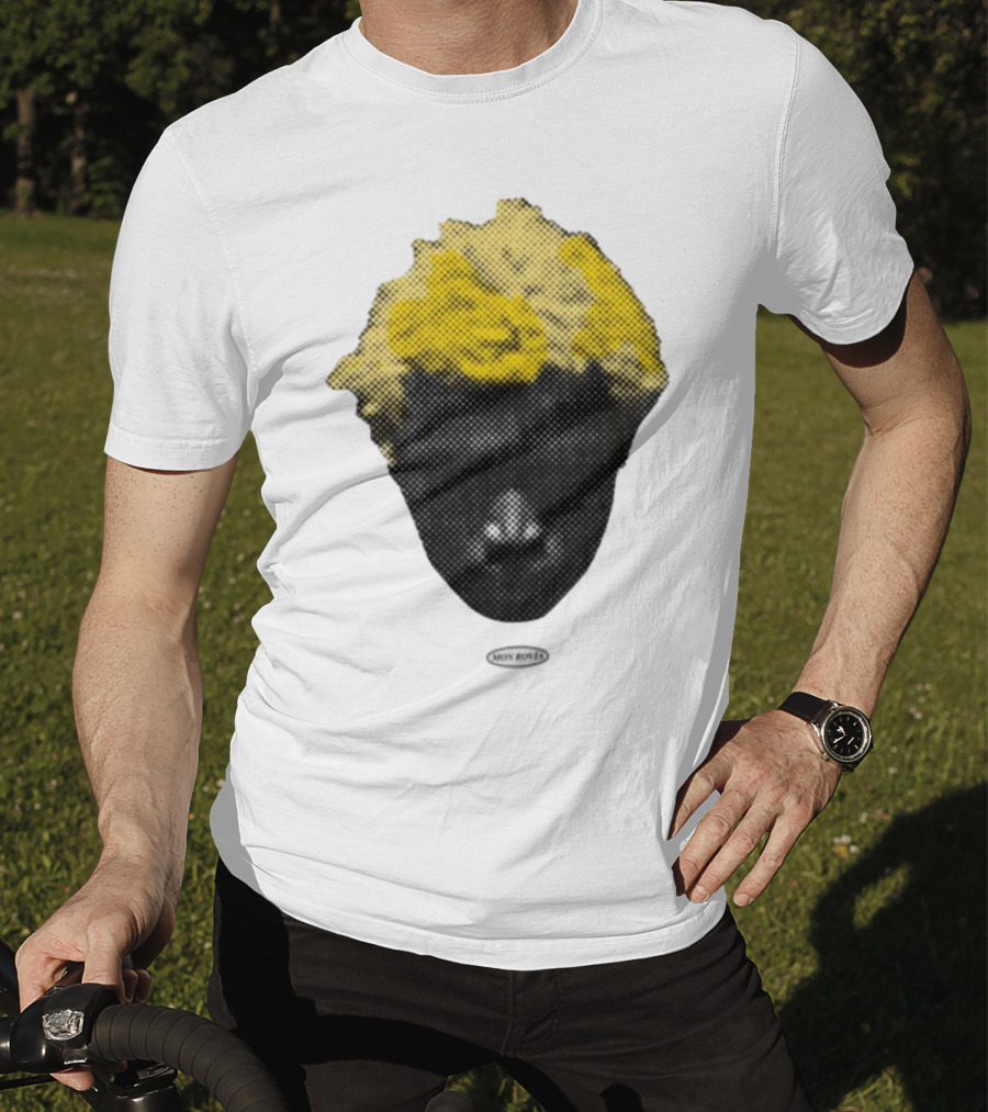 Mon Rovia Boy Yellow Hair Pop Art Style T-Shirt