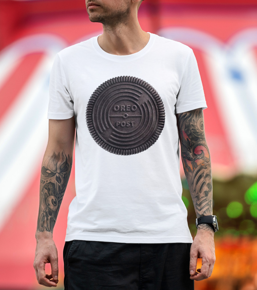 Post Malone Oreo Collaboration Cookie T-Shirt