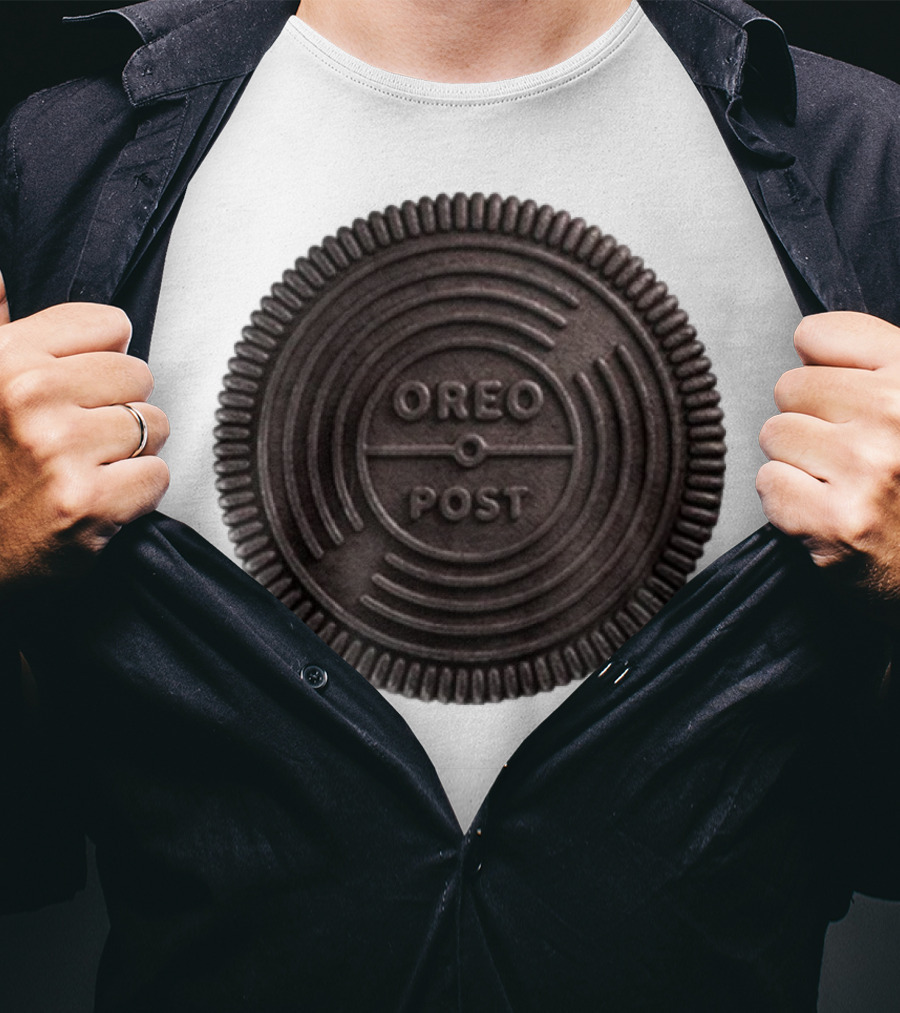 Post Malone Oreo Collaboration Cookie T-Shirt