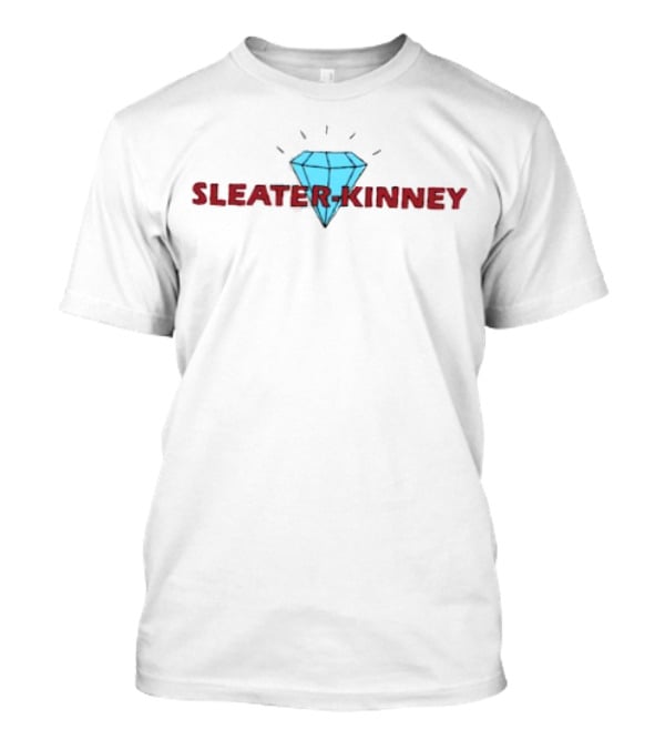 Sleater Kinney Hot Rock Blue Diamond Fan Merchandise T-Shirt