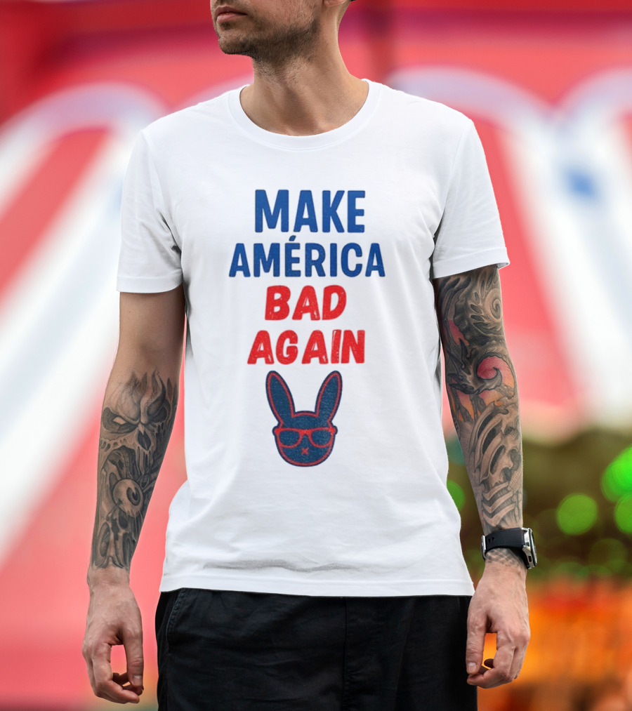 Make America Bad Again Puerto Rican Benito Bowl 2026 Halftime Show T-Shirt