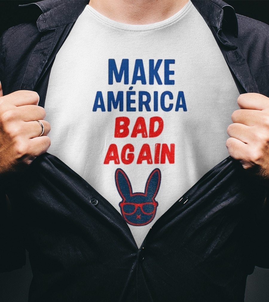 Make America Bad Again Puerto Rican Benito Bowl 2026 Halftime Show T-Shirt