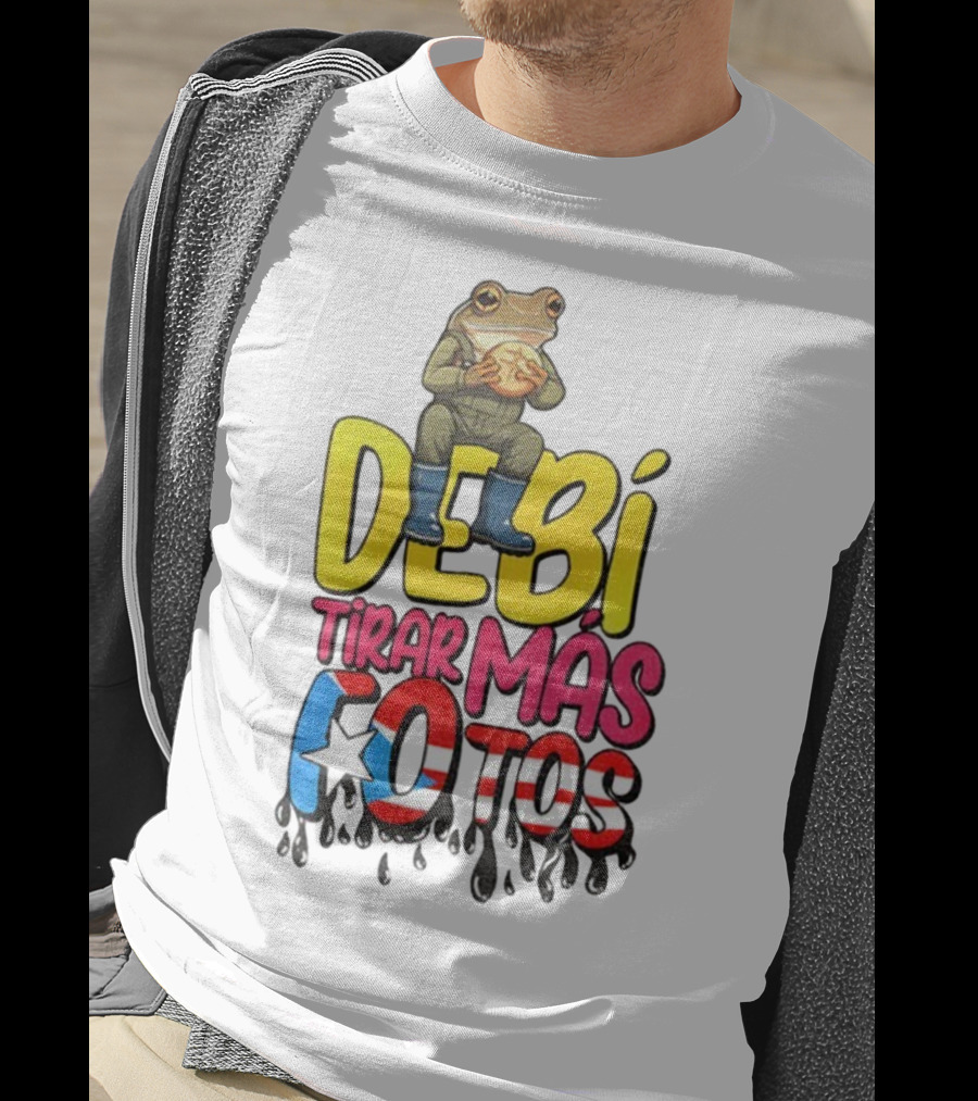 Bad Bunny Puerto Rico Frog Halftime Show Super Bowl LIX Debi Tirar Mas Fotos T-Shirt