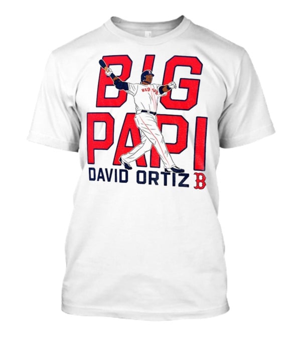 Boston Red Sox Big Papi David Ortiz MLB 2025 T-Shirt