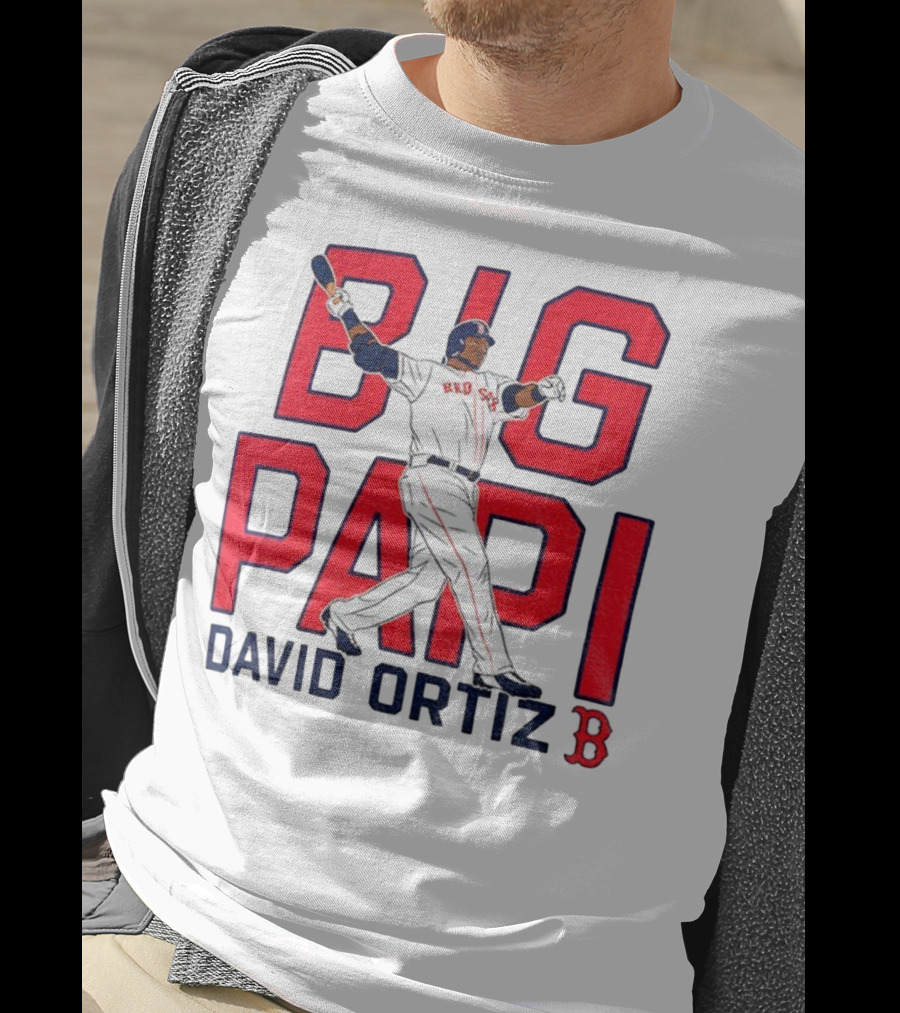 Boston Red Sox Big Papi David Ortiz MLB 2025 T-Shirt
