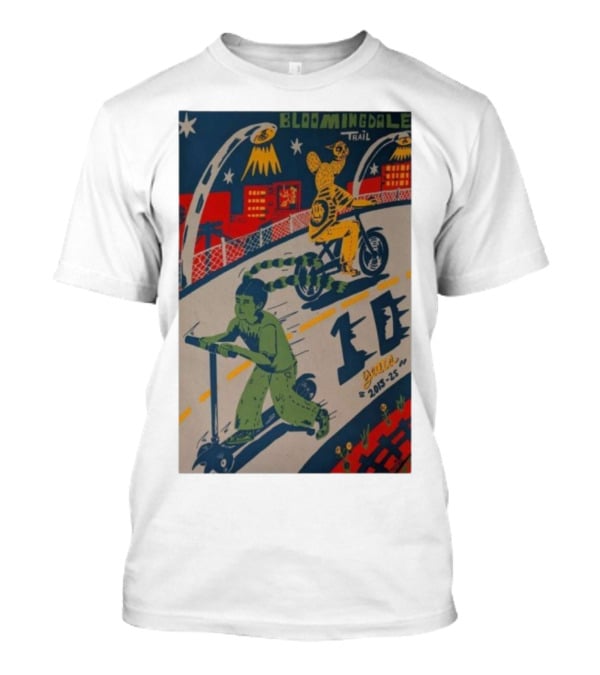 Bloomingdale Trail 10 Years 2015-25 Ramiro Huizar All Star Press Chicago T-Shirt