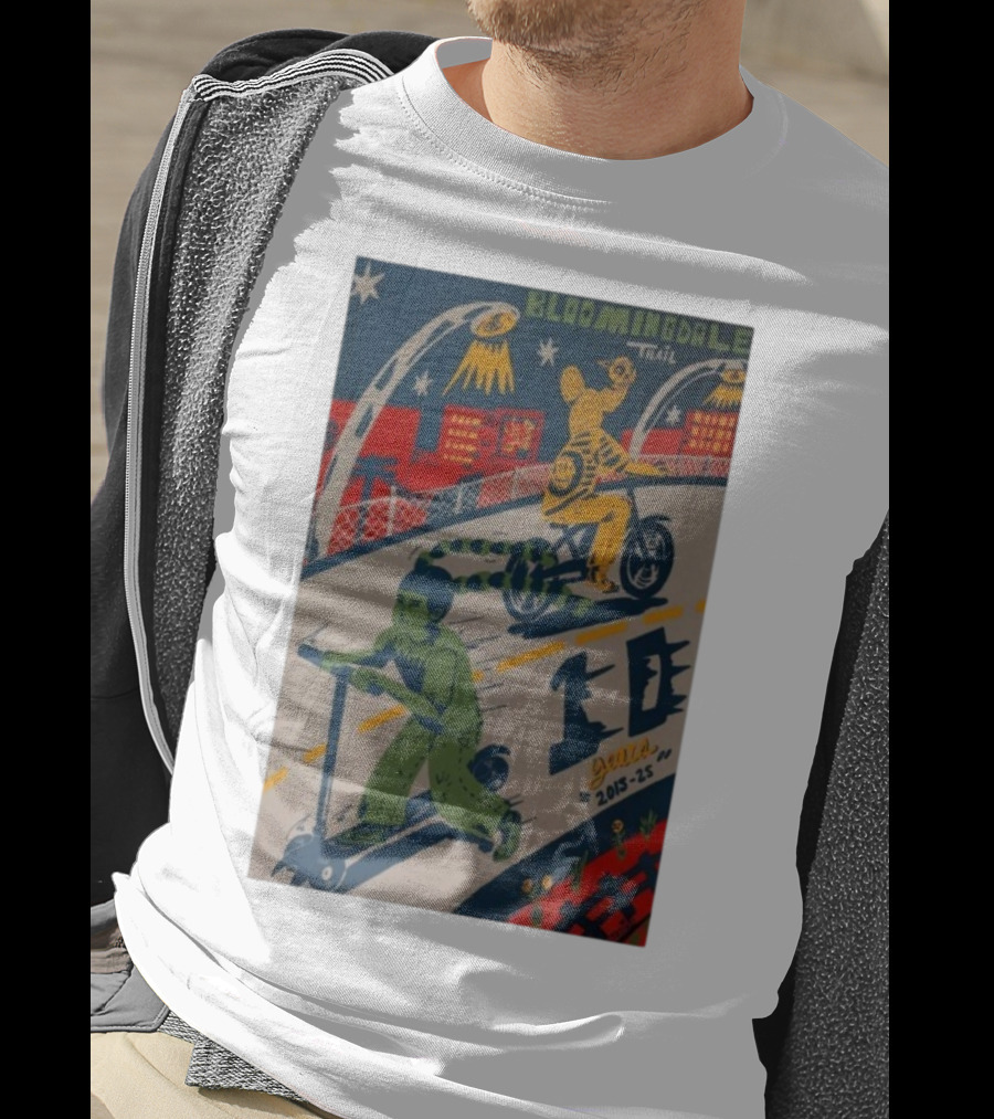 Bloomingdale Trail 10 Years 2015-25 Ramiro Huizar All Star Press Chicago T-Shirt