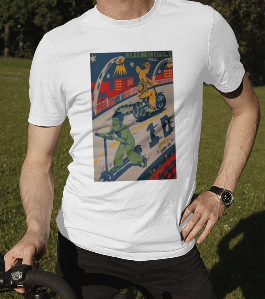 Bloomingdale Trail 10 Years 2015-25 Ramiro Huizar All Star Press Chicago T-Shirt