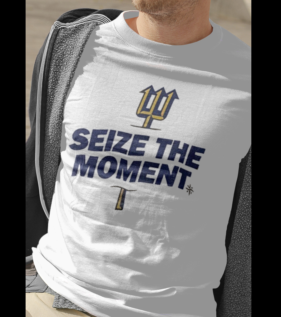 Seattle Mariners Trident Seize The Moment T-Shirt