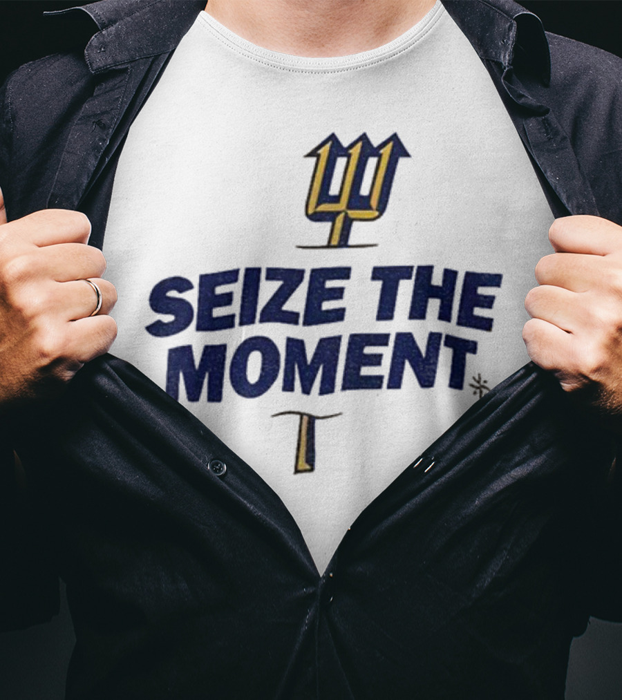 Seattle Mariners Trident Seize The Moment T-Shirt
