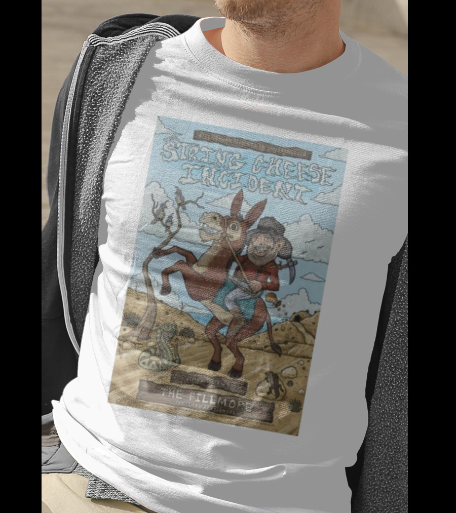 Bill Graham Presents String Cheese Incident The Fillmore San Francisco October 4 2025 Donkey T-Shirt