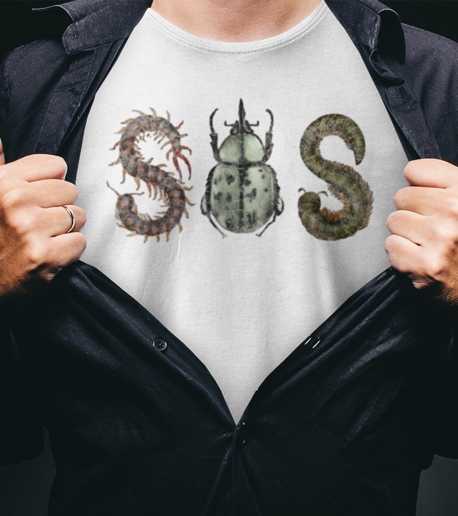 Sza Sos Lana Sos Deluxe Bug Lettering T-Shirt